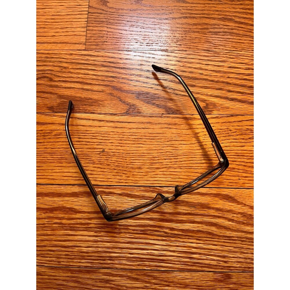 Black Rectangular Eyeglasses Frames - Picture 2 of 3